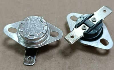 Термодатчик (термостат, терморегулятор) 75 град. Термодатчик (термостат, терморегулятор) 75 град.