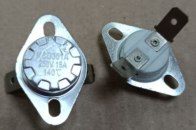 ����������� (���������, ��������������) 140 ����. KSD301� 250V 16A