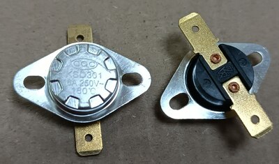 ����������� (���������, ��������������) 180 ����. KSD301 250V 16A