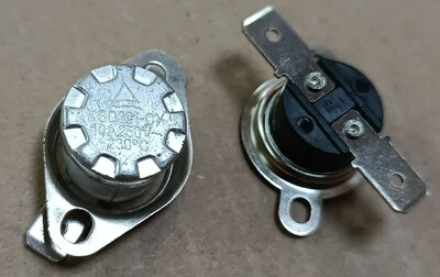 Термодатчик (термостат, тарморегулятор) 230 град. KSD301-CY 250V 10A Термодатчик (термостат, тарморегулятор) 230 град. KSD301-CY 250V 10A