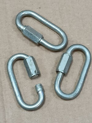 Звено для цепи разъёмное, с муфтой (средн) 23*50 Звено для цепи разъёмное, с муфтой (средн) 23*50